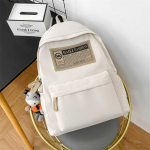 Naiste koolikott veekindel suure mahutavusega kooliseljakott, sile t&otilde;mblukk, &uuml;hev&auml;rviline teismeliste t&uuml;drukute vabaaja kott &otilde;pilase tarvikud