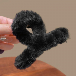 Soft Milk Coffee Color Series kohev Palus seljapea Updo Hair Claw Soe suur Palus Hai Klamber Barrettes Juuksek&uuml;&uuml;ned