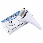 N&auml;o k&auml;eshoitav massaažirull, roostevabast terasest j&auml;&auml;rull salenemiseks ja iluks; k&uuml;lm kompress pooride ahendamiseks valge