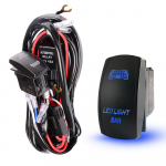 HUIQIAODS Releede juhtmestik, Udutulede relee, DC 12 V, T&ouml;&ouml;valgusti, L&uuml;liti kaasas, Juhtimine