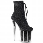Stilettosaapad 20cm Madalad Saapad, Uued Lakknahast Saapad, &Ouml;&ouml;klubi Lava K&otilde;rge Kontsaga Taldadega Saapad, Pole Tantsusaapad YKC 39