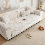 2024 Prantsuse &scaron;enillist luksuslik libisemiskindel diivanipadjakate, universaalne k&otilde;ikideks aastaaegadeks 110x210cm (Three-Seater)