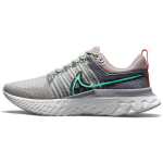 Nike React Infinity Run Flyknit 2 Violet Ash Light Menta Naiste Tossud Lilla Osakeseline Hall Plaatina Toon DC4629-500 37.5