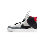 Nike Blazer Mid 77 SE PS Dance - Valge Must Punane Laste tossud Summit-White University-Red Light-Smoke-Grey DH8641-100 28