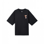 Nike Sportswear T&auml;hekirjaga L&otilde;tv L&uuml;hikeste Varrukatega T-s&auml;rk Meeste Topid Must FB9808-010 L