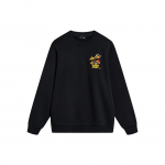 Li Ning Cny Wanshi Qingsong Seeria Sodiaagiaasta Uue Aasta Multifilmiprindiga &Uuml;mara Kaelusega Vaba Pikkade Varrukatega Vabaaja Pullover AWDU763-3 M