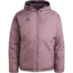 Adidas Real Madrid FW24 Puhverjakk Moodne Mugav Soe Kahepoolne Puuvillane Jakk Meeste Jakk Tumehall Pruun IT3770 2XL
