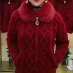 Kvaliteetne naiste kasukas Kunstlik naarits sametmantel Uus naiste paksendatud karusnahaga integreeritud soojad mantlid Femme l&uuml;hike &uuml;laosa talveks 5XL kohv