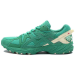 Asics Gel-Kahana Tr Mugav kangast S&uuml;nteetilisest nahast Madalad pika maa jooksujalatsid Unisex toss Roheline 1203A236-300 37