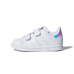 Adidas Originals Stan Smith Seeria Vabaaja Mugavad Vastupidavad Madalad K&auml;imissussid Beebikingad Valge H&otilde;bedane AQ6274 22