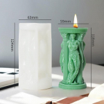 Kreeka jumalanna Athena k&uuml;&uuml;nal silikoonvorm Rooma sammas k&uuml;&uuml;nal vorm DIY k&auml;sitsi valmistatud aroomiteraapia kipsi valmistamise vorm