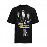 ZZ TOP Rockb&auml;nd 70ndate Kontsert F&auml;nn Meeste T-s&auml;rk Puuvill 4XL