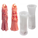 3D-loov Halloweeni silikoonist pealuu vormivaha sulatab vormi DIY k&auml;sit&ouml;&ouml;kaunistused