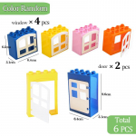 Suured Klotsid Hulgim&uuml;&uuml;k Ehitusklotsid Lastele V&auml;ikelastele Loovad Kingitused Lastele &Uuml;hilduvad Duplo Loomarong Klotside Komplekt M&auml;nguasjad