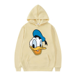 2024 Uus Disney Tupsik Mehed Naised Hupparid Vabaaeg Hip Hop T&auml;navar&otilde;ivad Pikkade varrukatega Dressipluusid Poisid T&uuml;drukud S&uuml;gisesed Topid Mantlid M beige