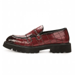 Disainerbr&auml;ndi meeste nahast vabaajajalatsid Moodsad madalad mokassiinid Massaažitald Men's Work Shoes Mitmek&uuml;lgsed t&ouml;&ouml;le k&auml;imiseks 38