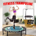 Siseruumides 40  treening-fitness-trampoliini h&uuml;ppemasin t&auml;iskasvanutele ja lastele, kokkupandav, kardio-h&uuml;ppeharjutuste, stabiilsuse treeningu vahend, roosipunane/roheline roosa punane v&auml;rv