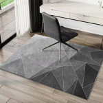 Enimm&uuml;&uuml;dud Kristall Samet Vaip Kodu&otilde;ppe Arvutitooli Kaitsepadi K&otilde;rgekvaliteediline Vastupidav Vaip, Hulgim&uuml;&uuml;k Kodu Dekoor 60X120CM(2X3.9FT gray
