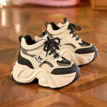 mood Naiste Isa Kingad Paksu talla k&otilde;rgus Suurenev vabaajajalatsid Turske tald Soe Mugav N&ouml;&ouml;ritav Platvorm Tossud Naiste kingad 40 must