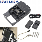 BMW R1250GS R1200GS ADV S1000XR F650GS F850GS F900R R1200RS jaoks Traadita Laadija Kiirlaadimine Mobiiltelefoni Navigatsioonihoidik