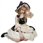 Milky Time Marisa Kirisame Cosplay kleit, Halloween, Naiste, N&otilde;id (XL)