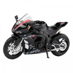 1/12 BMW HP4 Sulamist Valatud V&otilde;idus&otilde;idu Mootorratta Mudel S&otilde;idukite Kollektsioon Heli ja Valgus Maastikuautomaatratta M&auml;nguasjad Auto must