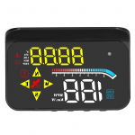 Automaatne OBD2 + GPS-s&uuml;steemiga HUD-ekraan Digitaalne auto kiiruseprojektor Universaalne