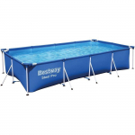 Piscine D&eacute;montable - Bestway - Steel Pro - 400x211x81 cm - 5700 litres - Filtre &agrave; Cartouche sinine