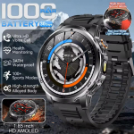 T-Rex 3 Pro S&otilde;jalise kvaliteediga 1000mAh aku Nutikell IP68 Veekindel Bluetooth-k&otilde;ne AMOLED HD Spordi Nutikellad 2026 Uus silicon must