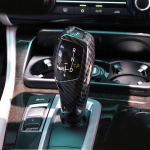 Auto s&uuml;sinikkiust stiilis k&auml;iguvahetusnupu peakatte raami trimm BMW 1 2 3 4 5 seeria F10 F18 F20 F30 F34 F15 F16 F25 jaoks type B LHD