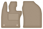 Dywaniki samochodowe prz&oacute;d do: Toyota Prius V liftback (2023-) beżowe