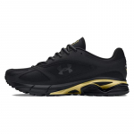 Under Armour Unisex UA Apparition Madalad Vabaajajalatsid Unisex Must Kuldne Tennised 3027596-001 36.5