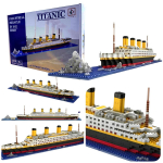 Titanic Suure Laeva Ehitusklotside Komplekt 1860 T&uuml;kki