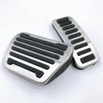 Car pedals suitable for Land Rover Range Rover facelift modification, accelerator, brake, rest area, anti-skid pedals 2 pc