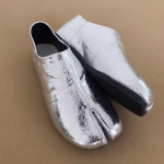 T&otilde;mba jalga Mustad Tabi Kingad Naiste Korterid Kevad S&uuml;gis Mood H&otilde;bedased Slip-on Mokassiinid PU Nahast Vabaaja L&otilde;hestatud Varbad Kingad Mary Janes 35 h&otilde;be