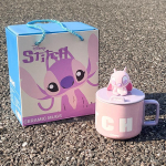 Stitch Keraamiline Kruus Kaanega
