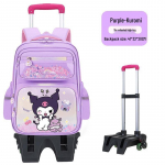 MIAOQIAO Kuromi Rulluv Laste Seljakott Small