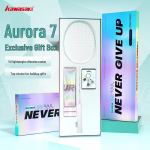 Kawasaki Aurora 7 & 7 Pro T&auml;iss&uuml;sinikust Sulgpallireket Kingituskomplekt