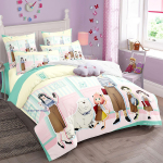 Anime Spy X Family Voodipesu Komplekt Kawaii Loid Forger Anya Tekikate Padjap&uuml;&uuml;ridega T&uuml;drukute Poiste Laste Komplekt Tekikate Komplekt EU Single(135*200cm)3pcs