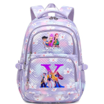 Lapsed T&uuml;drukud Kpop Rumi Zoey Mira T&auml;htedega Tr&uuml;kitud &Otilde;pilase Koolikott Veekindel Seljakott 44*34*17cm