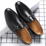 Meeste Vabaaja Jalan&otilde;ud Ehtne Nahk Meeste Klassikalised Retro Pandlaga Mokassiinid Moccasins Meeste Mugavad V&auml;li S&otilde;idu Lamedad Jalan&otilde;ud igap&auml;evaseks kasutamiseks 38 black