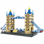 Maailmakuulus Arhitektuur Londoni Tower Bridge Ehitusklotsid Linna&uuml;hilduvad Klotsid Lapsed Monteerivad 1052 tk