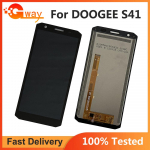 LCD-ekraani ja digitisaatori t&auml;ielik koostis Doogee S41 S41T S41 Pro S41 Max S41 Plus jaoks