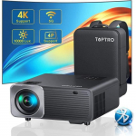Vid&eacute;oprojecteur - TOPTRO - 4K - 10000 Lumens - WiFi - Bluetooth - Correction 4P/4D
