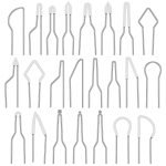 23 tk p&uuml;rograafiatraadi otsikud reguleeritava temperatuuriga puidup&otilde;letuspliiats nikerdamine mitmekordne p&uuml;rograafia m&auml;rgistus puidut&ouml;&ouml;tlemisriistad h&otilde;be