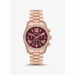 Michael Kors Lexington Pav&eacute; Roosa Kuldse Tooniga K&auml;ekell MK7275 roosa kuldne v&auml;rv