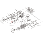 Daytona silindripeaga kruvi M6 x 15mm Ahvi siduri komplekti remont