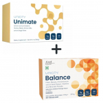 Unicity Unimate Sidrun Ingver (30 kotikest) ja Unicity Balance (30 kotikest) Kombineeritud