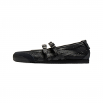 Onitsuka Tiger MEXICO 66 TGRS Kangast Mary Jane Kingad Naistele Must 1182A705-001 39