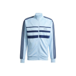 adidas Originals meeste nahas&otilde;bralik &uuml;hev&auml;rviline triibuline jakk, sinine L